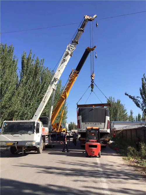 舞阳县港口集装箱搬运案例